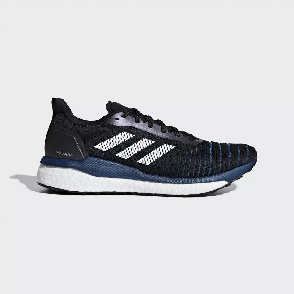 Adidas Solar Drive Tenis Para Correr Negros Para Hombre (MX-73884)